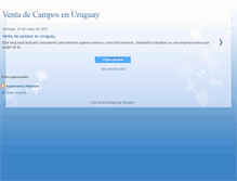 Tablet Screenshot of camposenventauruguay.blogspot.com