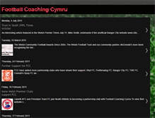 Tablet Screenshot of footballcoachingcymru.blogspot.com