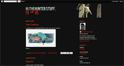 Desktop Screenshot of mjthehunter.blogspot.com