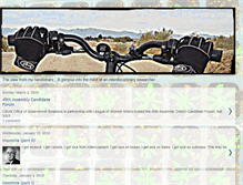 Tablet Screenshot of bitchonabike.blogspot.com