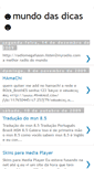 Mobile Screenshot of mundo-dicas-hacker.blogspot.com