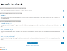 Tablet Screenshot of mundo-dicas-hacker.blogspot.com