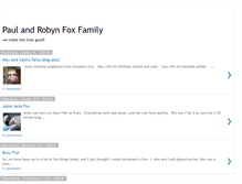 Tablet Screenshot of paulfoxfam.blogspot.com