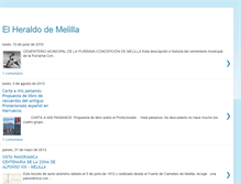 Tablet Screenshot of elheraldodemelilla.blogspot.com