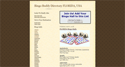Desktop Screenshot of bingodirectoryflorida.blogspot.com