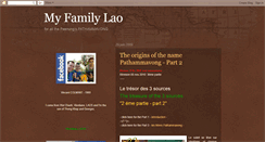 Desktop Screenshot of myfamilylao.blogspot.com