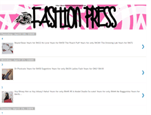 Tablet Screenshot of fashionpressman.blogspot.com