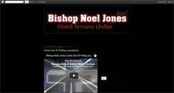 Desktop Screenshot of bishop-noel-jones-live.blogspot.com