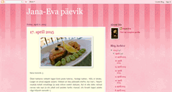Desktop Screenshot of janaeva.blogspot.com