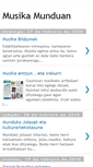Mobile Screenshot of musikamunduan.blogspot.com