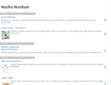 Tablet Screenshot of musikamunduan.blogspot.com