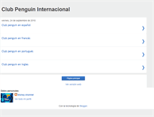 Tablet Screenshot of clubpenguininternacional12.blogspot.com