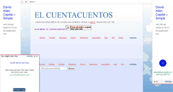 Desktop Screenshot of cuentacuentoslatino.blogspot.com