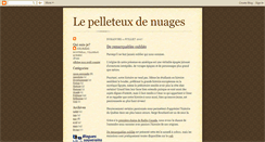Desktop Screenshot of pelleteuxdenuages.blogspot.com
