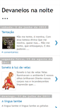 Mobile Screenshot of devaneiosnanoite.blogspot.com
