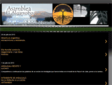 Tablet Screenshot of prensaelalgarrobo.blogspot.com