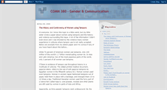 Desktop Screenshot of comm380.blogspot.com