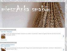 Tablet Screenshot of mieszankasmakow.blogspot.com