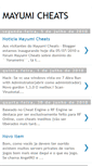 Mobile Screenshot of mayumicheats.blogspot.com