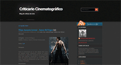 Desktop Screenshot of criticariocinematografico.blogspot.com