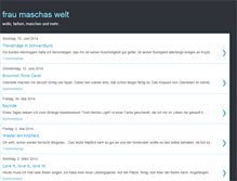 Tablet Screenshot of maschenwelt.blogspot.com