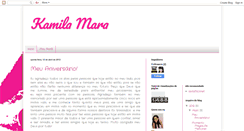 Desktop Screenshot of kamila-mara.blogspot.com