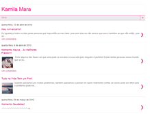 Tablet Screenshot of kamila-mara.blogspot.com