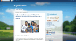 Desktop Screenshot of angelpionero.blogspot.com