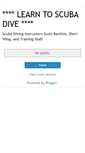 Mobile Screenshot of learn2dive2.blogspot.com