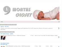 Tablet Screenshot of 9monthscloset.blogspot.com