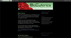 Desktop Screenshot of biocytonics.blogspot.com