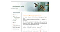 Desktop Screenshot of foodheal.blogspot.com