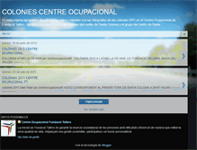 Tablet Screenshot of colonies2011centreocupacional.blogspot.com