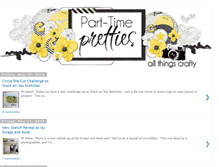 Tablet Screenshot of parttimepretties.blogspot.com