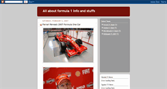Desktop Screenshot of f1-gallery.blogspot.com