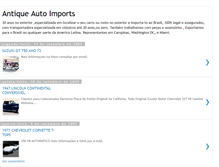 Tablet Screenshot of antiqueautoimports.blogspot.com
