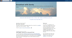 Desktop Screenshot of breakfastwithsandy.blogspot.com