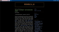 Desktop Screenshot of divadloaja.blogspot.com