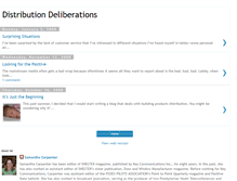 Tablet Screenshot of distributiondeliberations.blogspot.com