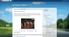 Desktop Screenshot of la-cueca-chilena.blogspot.com