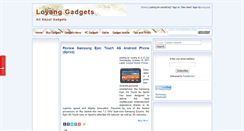 Desktop Screenshot of loyang-gadgets.blogspot.com