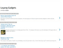 Tablet Screenshot of loyang-gadgets.blogspot.com