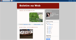 Desktop Screenshot of boletimnaweb.blogspot.com