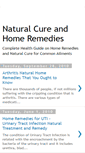 Mobile Screenshot of natural-cure-guide.blogspot.com