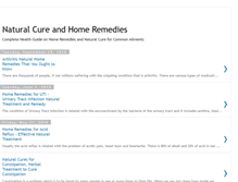 Tablet Screenshot of natural-cure-guide.blogspot.com