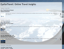 Tablet Screenshot of eyefortravelblog.blogspot.com
