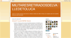 Desktop Screenshot of militaresretiradosdelvalledetoluca.blogspot.com