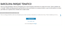 Tablet Screenshot of barcelonaparquetematico.blogspot.com