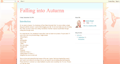 Desktop Screenshot of fallingintoautumn.blogspot.com