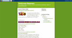 Desktop Screenshot of emoticones-messenger.blogspot.com